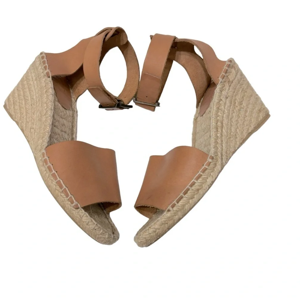 PICON Espadrilles Tan Sandal.‎ Handmade in Spain Sz 8